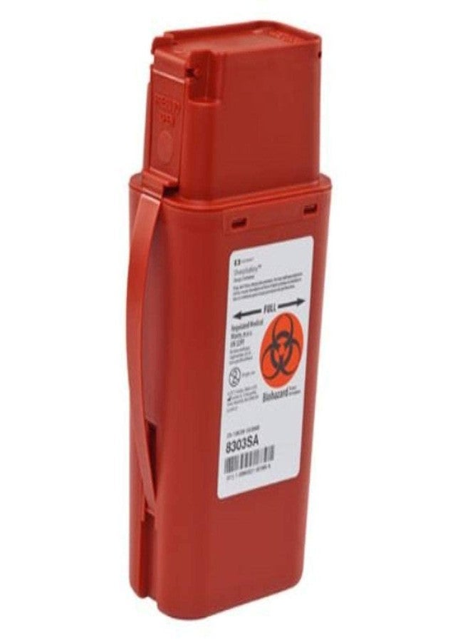 Kendall Transportable Sharps Container 1 Quart Red